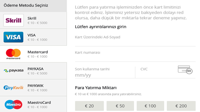 Casino Siteleri Para Yatırma